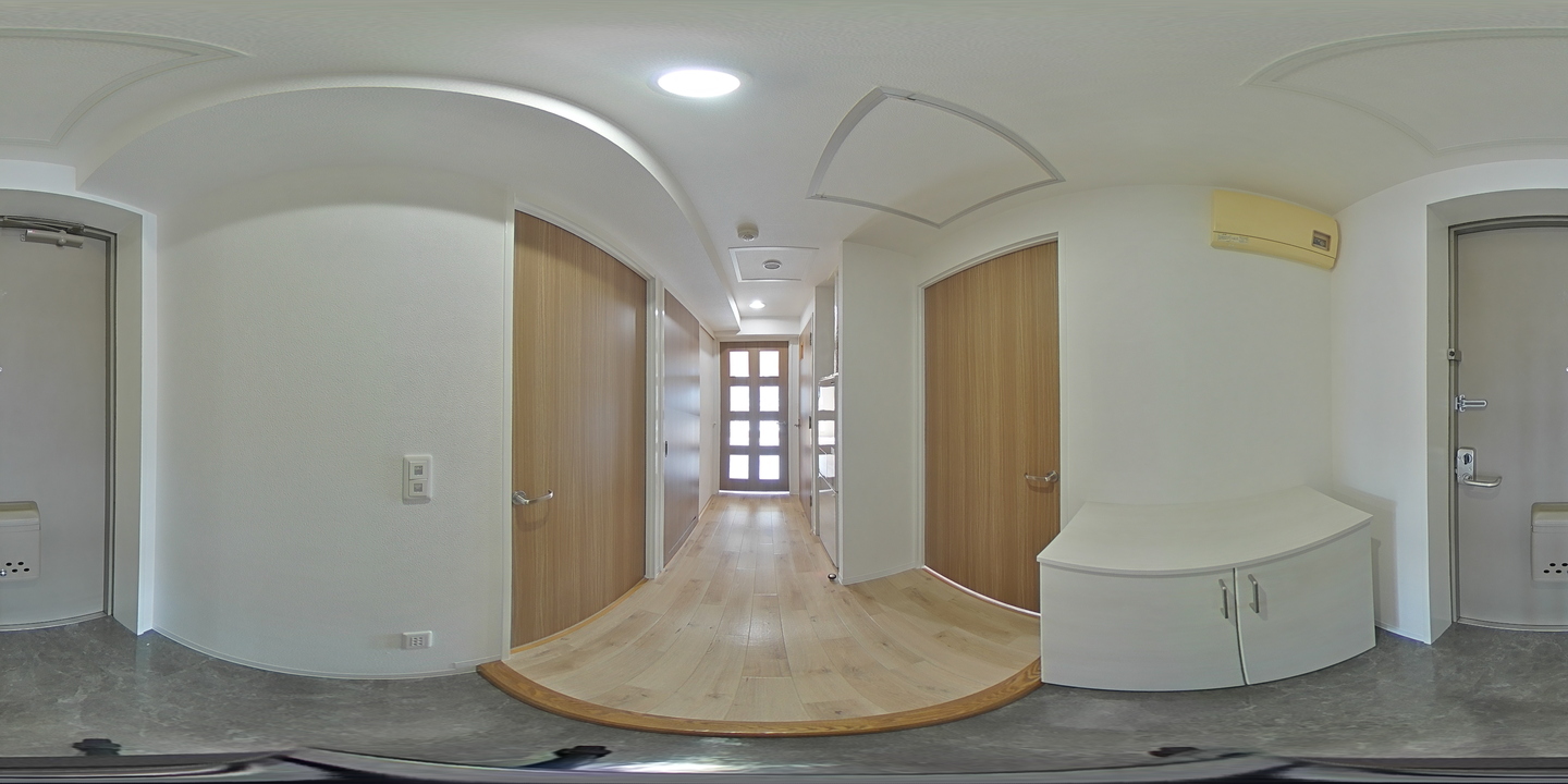 サンラフレ平岸 モデルルーム3LDK（2901号室） スペースリー 360度バーチャルツアー